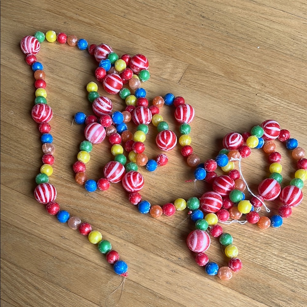 Vintage Candy Blow Mold Garlands